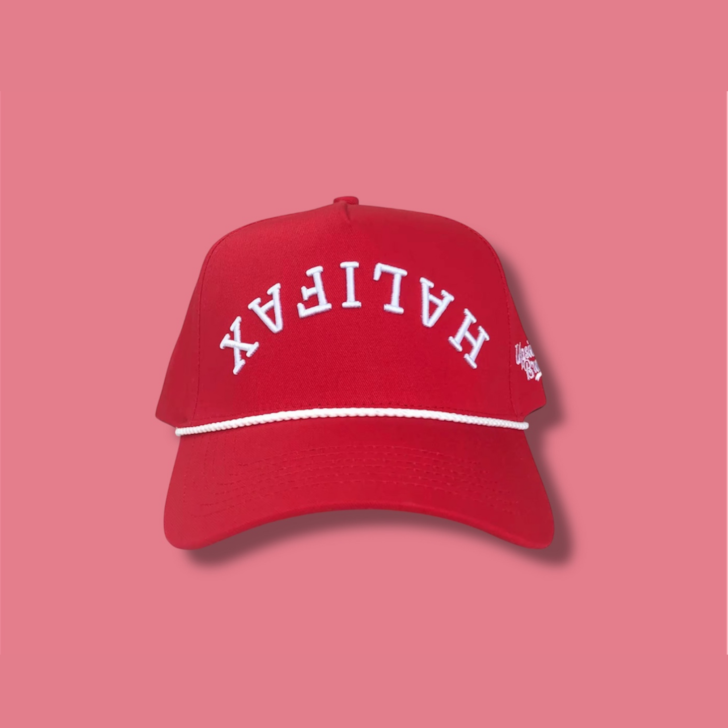 Precurved Halifax Snapback - Fire Red