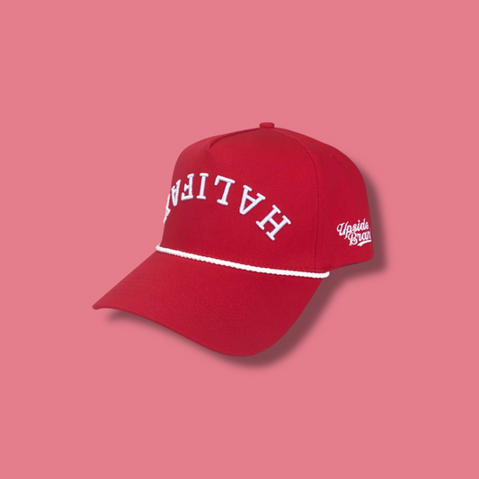 Precurved Halifax Snapback - Fire Red