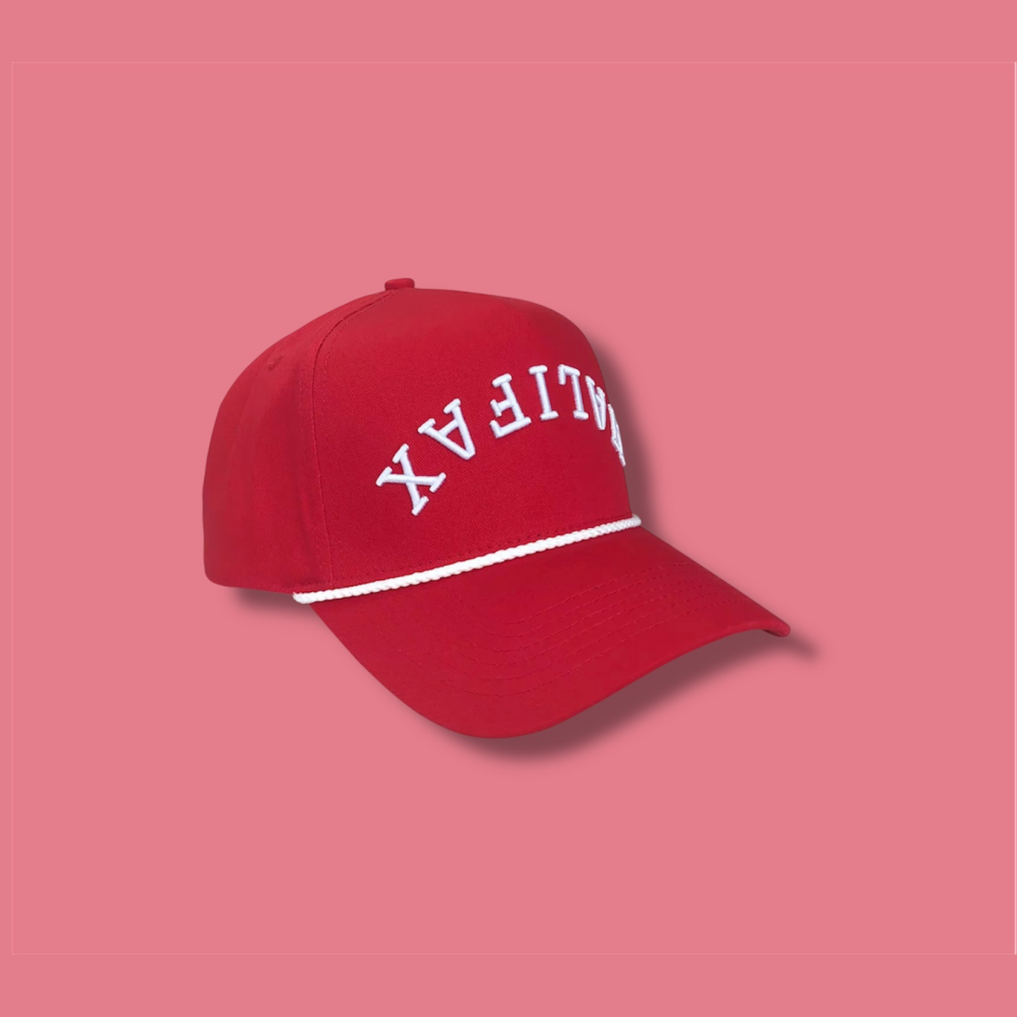 Precurved Halifax Snapback - Fire Red