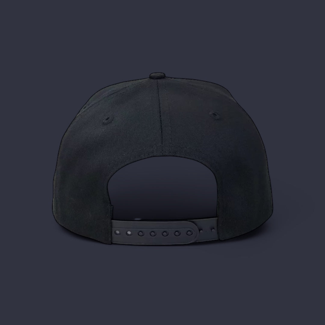 Black-Halifax-Snapback-Hat-Back