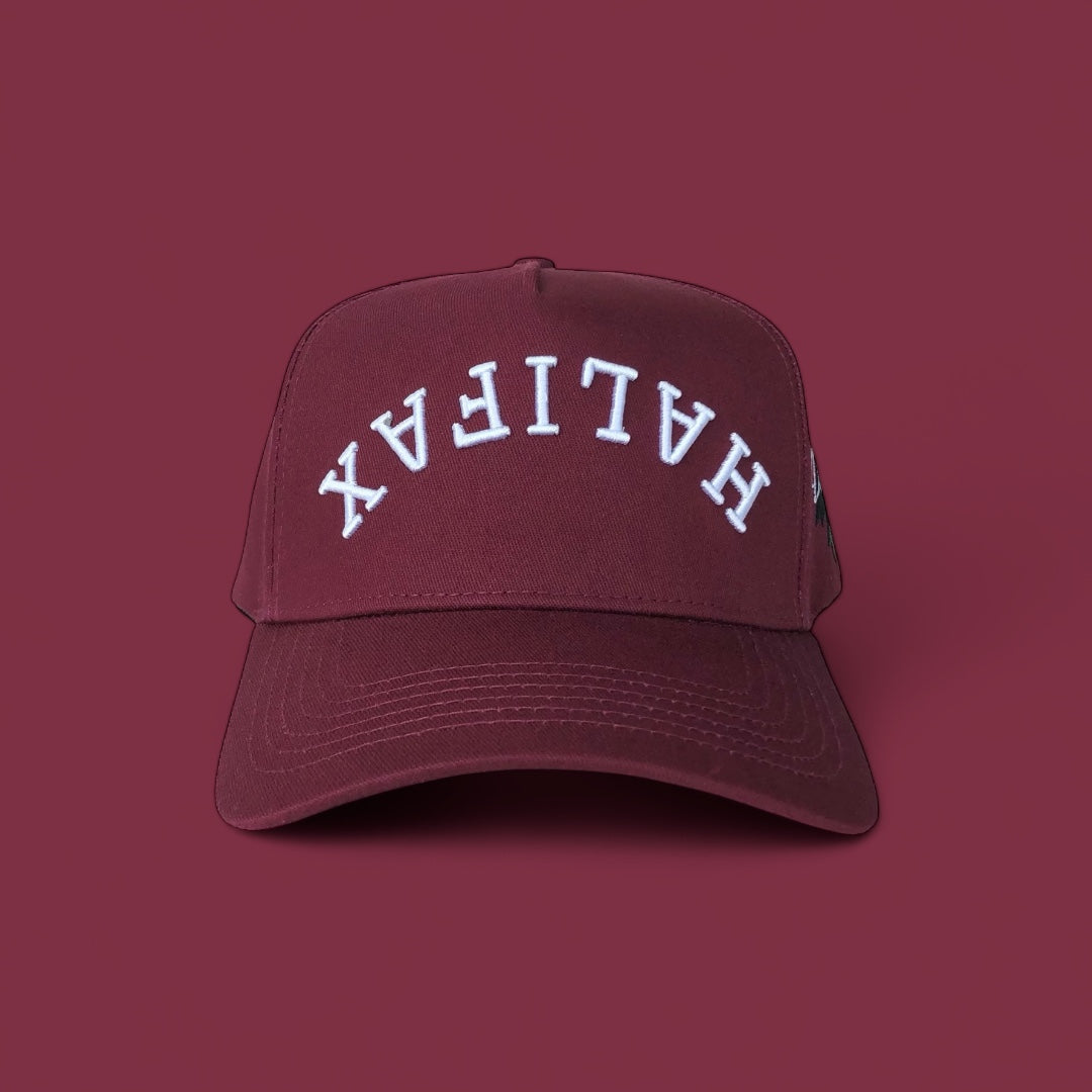 Red-Halifax-Snapback-hat-front