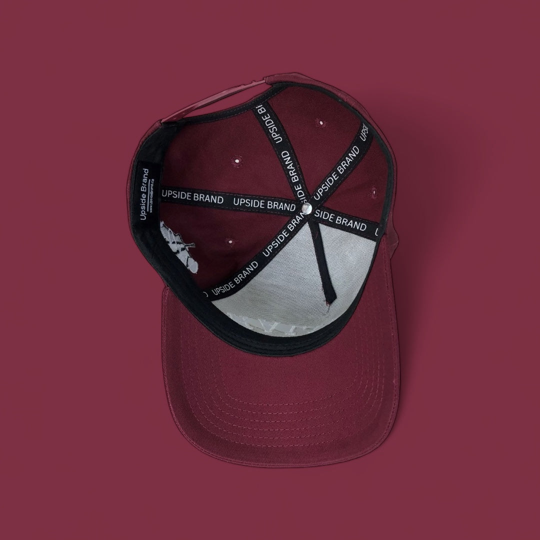 Red-Halifax-Snapback-Hat-BottomView