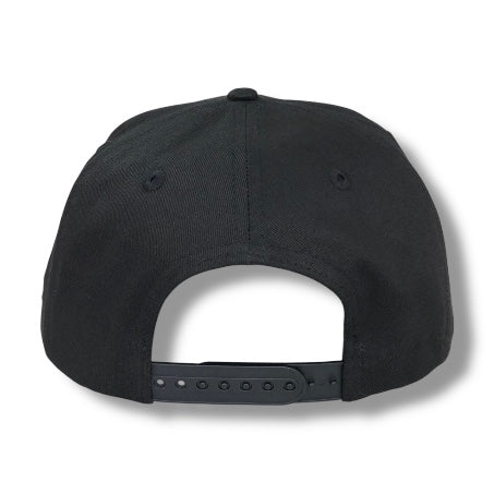 Precurved Halifax Snapback - Argyle Black No Leaf