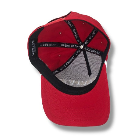 Precurved Halifax Snapback - Fire Red