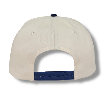 Precurved Halifax Snapback - Atlantic Blue Off White