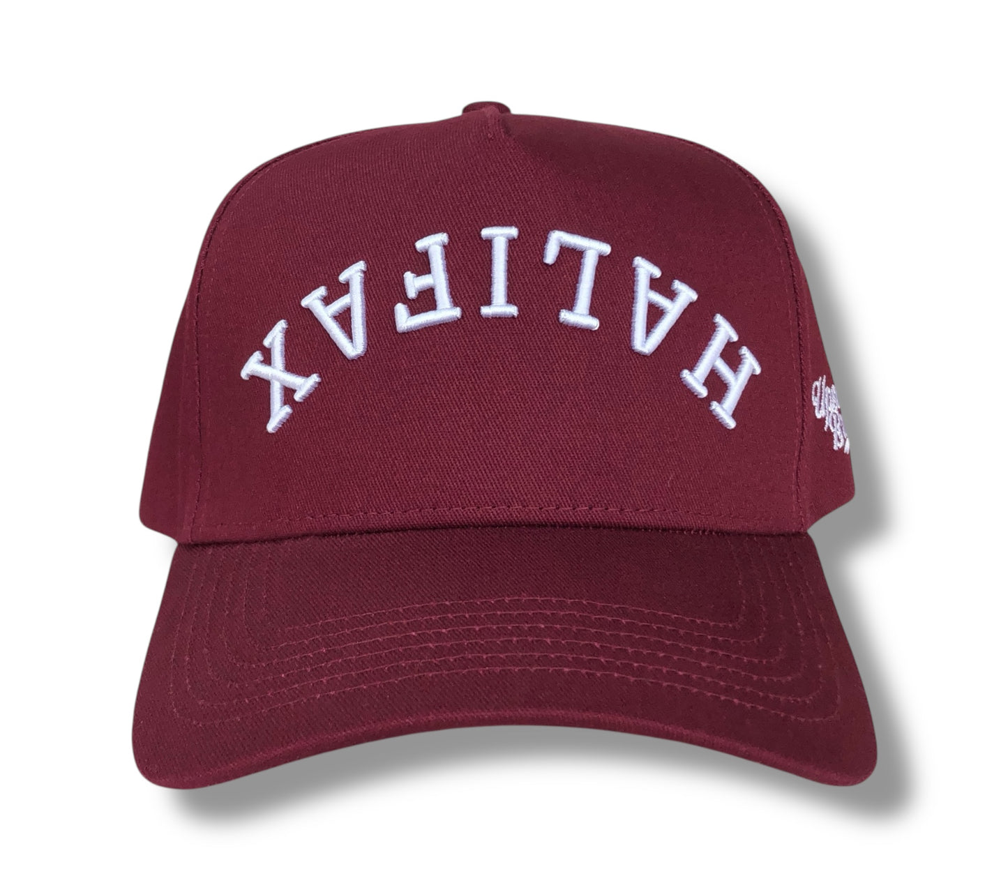 Precurved Halifax Snapback - Husky Red