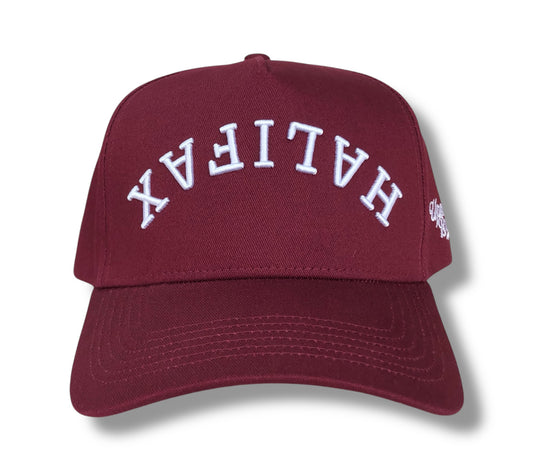 Precurved Halifax Snapback - Husky Red