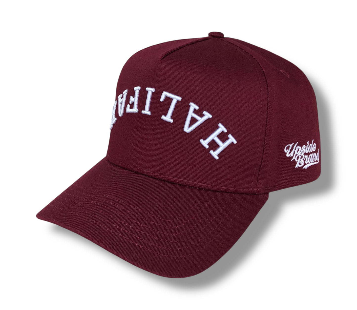Precurved Halifax Snapback - Husky Red