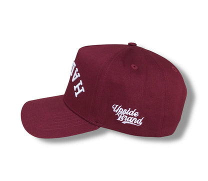 Precurved Halifax Snapback - Husky Red