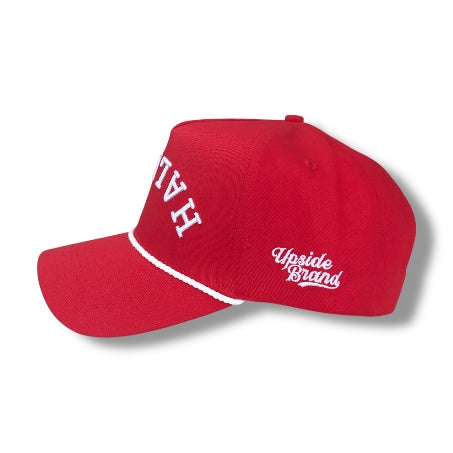 Precurved Halifax Snapback - Fire Red