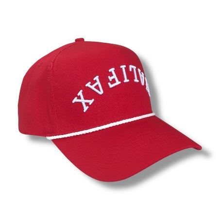 Precurved Halifax Snapback - Fire Red