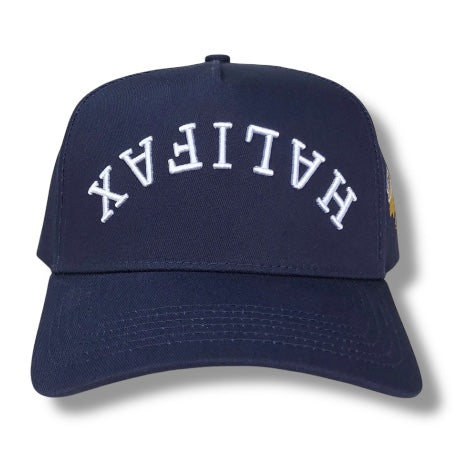 Precurved Halifax Snapback - Atlantic Blue